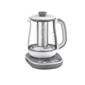 Virdulys TEFAL  BJ551B10 Tastea Kettle, Glass, Grey/White 