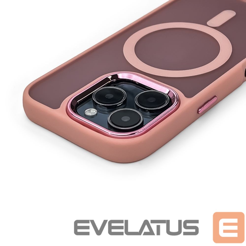 Nugarėlės dėklai Wozinsky Wozinsky Fashion Case with MagSafe for Samsung Galaxy S24 FE - Pink