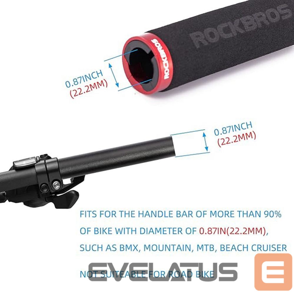 Dviračio priedas Rockbros Black || Red