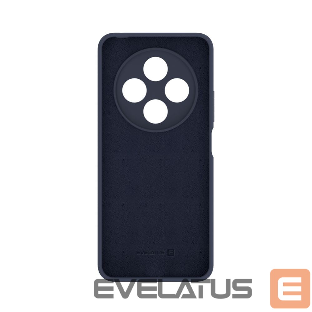 Nugarėlės dėklai Evelatus Xiaomi Redmi 14C 4G/5G Premium Magnetic Soft Touch Silicone Case Dark Blue