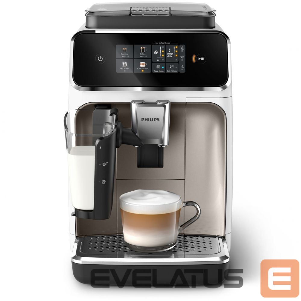 Kiti smulkūs buitiniai prietaisai Philips Coffee maker | EP2333/40 | Pump pressure 15 bar | Built-in milk frother | Fully Automatic | 1500 W | White