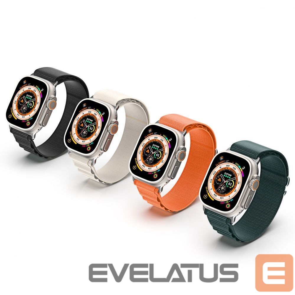 Dirželis Dux Ducis Apple Sport Buckle Strap for Apple Watch 42/44/45/46/49MM Starlight