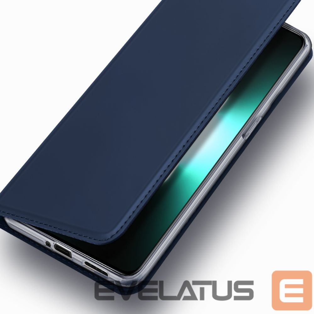 Nugarėlės dėklai Dux Ducis Dux Ducis Skin Pro Case For Realme GT Neo 5 / Realme GT3 Flip Cover Card Wallet Stand Black
