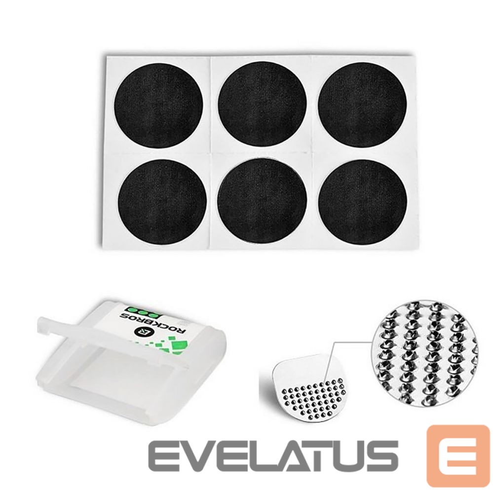 Kitas produktas Rockbros Rockbros GJ2001 repair kit for bicycle inner tubes - translucent