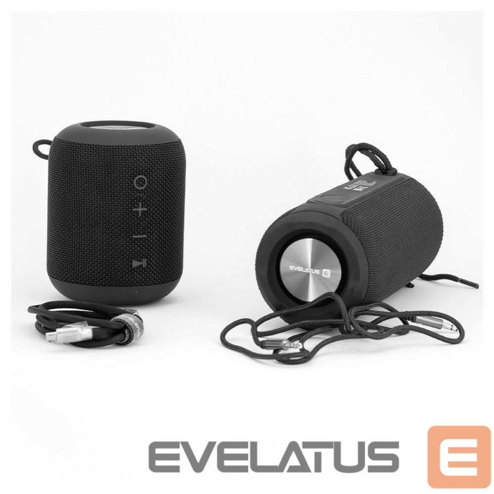 Belaidės kolonėlės Evelatus Evelatus Bluetooth Speaker S size EBS01 Black