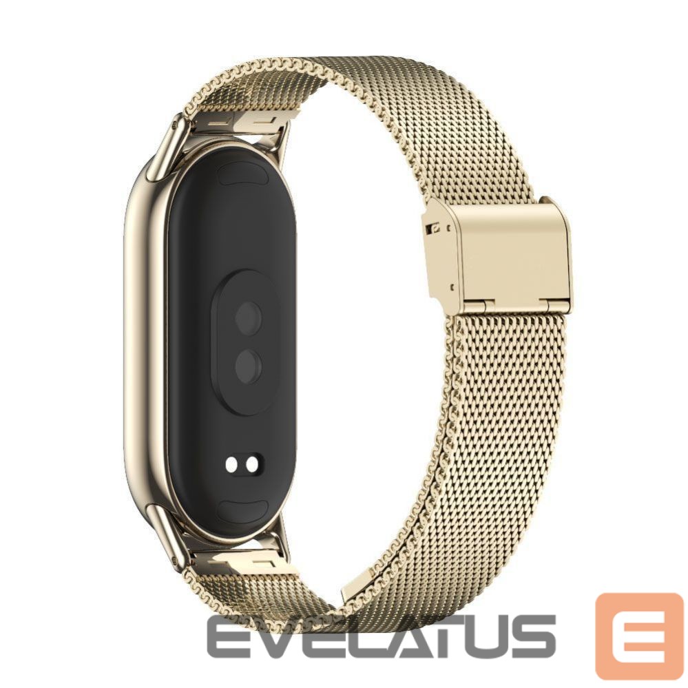Dirželis Tech-Protect Tech-Protect MilaneseBand Strap for Xiaomi Smart Band 8 / 8 NFC - Beige