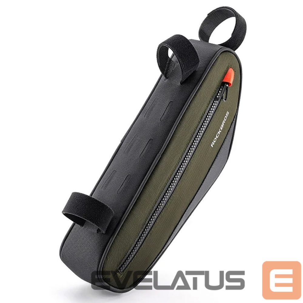 Dviračio priedas Rockbros Rockbros 30120079001 bicycle bag for 1.7 l frame - green and black
