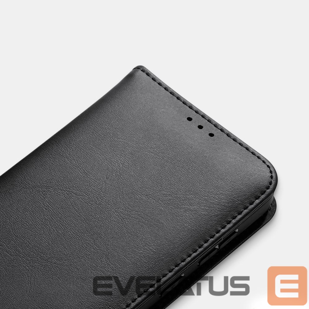 Nugarėlės dėklai Dux Ducis Dux Ducis Hivo Samsung Galaxy S25 Edge Case with Flip and RFID Protection - Black