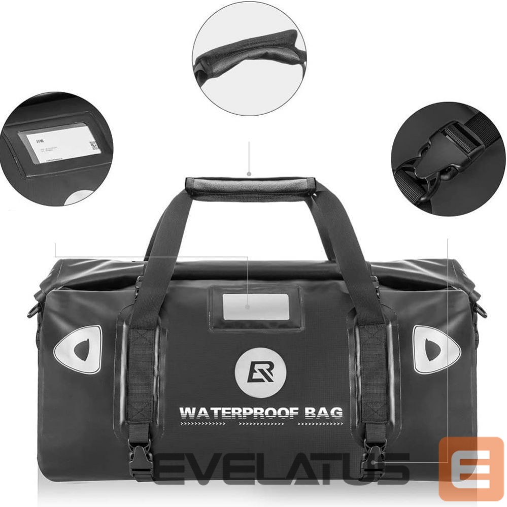 Dviračio priedas Rockbros Rockbros AS-005BK waterproof motorcycle bag - black