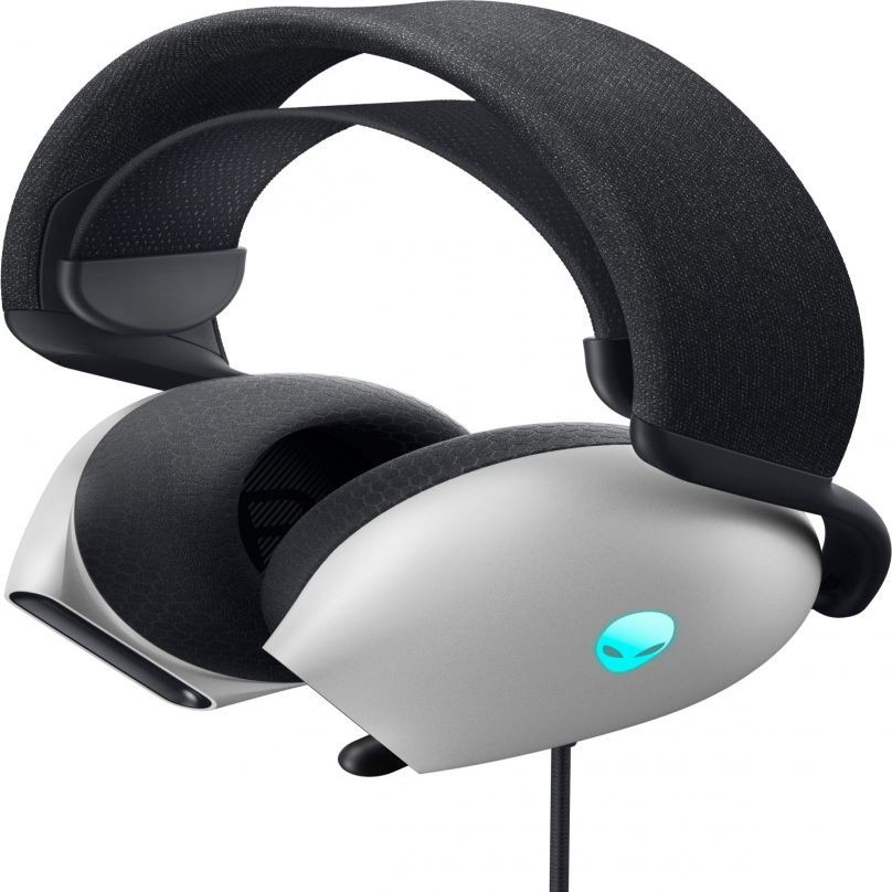Belaidės ausinės Dell Alienware Wired Gaming Headset - AW520H (Lunar Light)