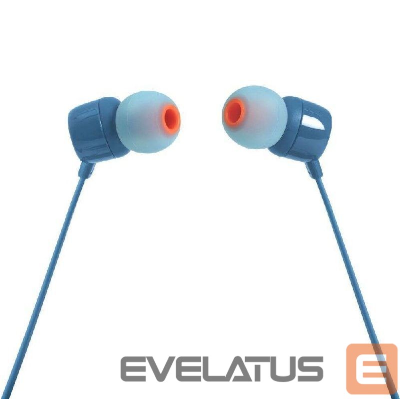 Laidinės ausinės JBL T110 Blue