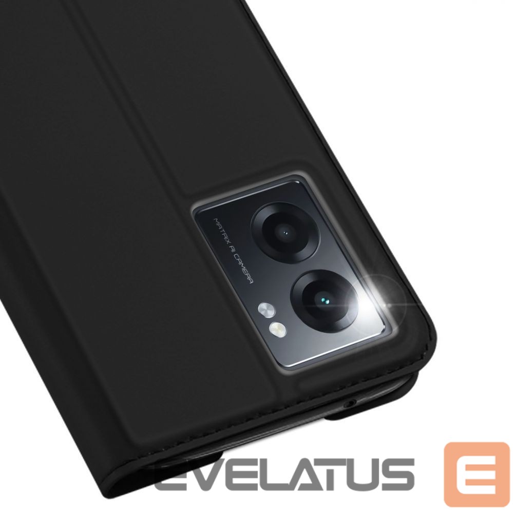 Nugarėlės dėklai Dux Ducis Dux Ducis Skin Pro Holster Cover with Flap Realme Narzo 50A black