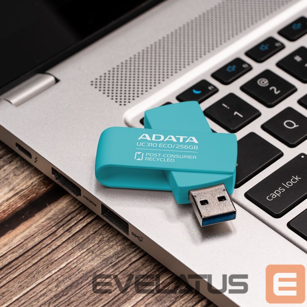 USB atmintinė ADATA UC310 ECO 256GB USB Flash Drive