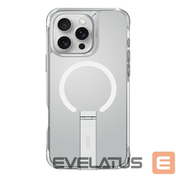 Kitas telefono priedas UNIQ Uniq Eleva with Vertica Stand Case for iPhone 16 Pro - Transparent