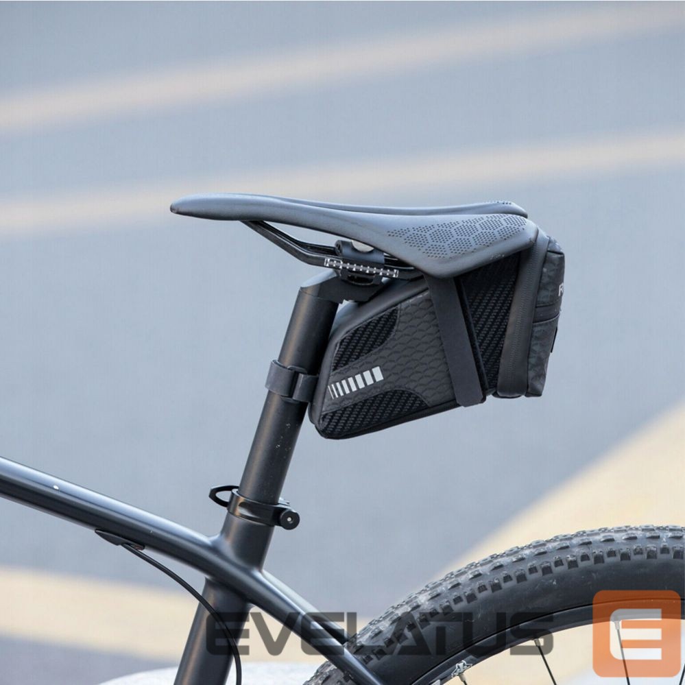 Dviračio priedas Rockbros Rockbros C29-BK waterproof bicycle bag under the saddle - black