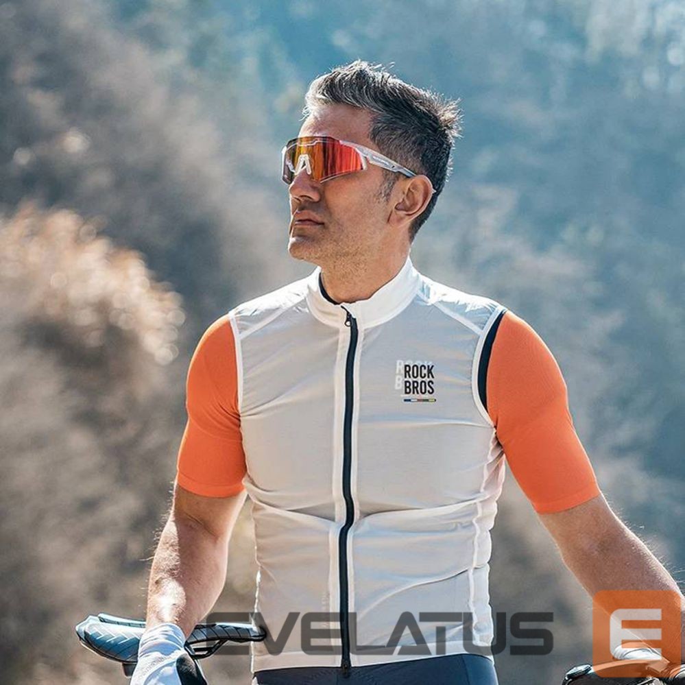 Dviračio priedas Rockbros Rockbros SP291 photochromic UV400 cycling glasses - white