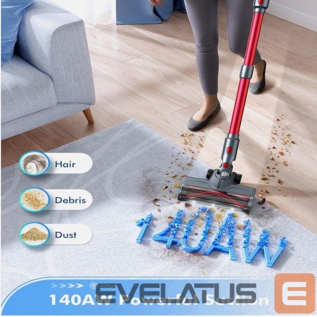 Dulkių siurblys Lubluelu L7 Pro Self-Standing Cordless Stick Vacuum Cleaner 140AW 33KPA Hoover