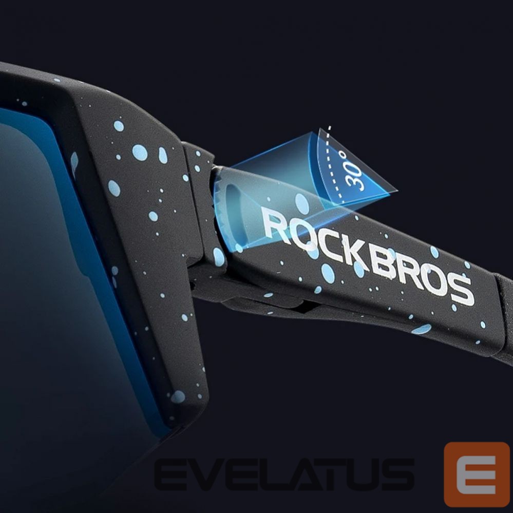 Dviračio priedas Rockbros Rockbros SP297 polarizing cycling glasses - black