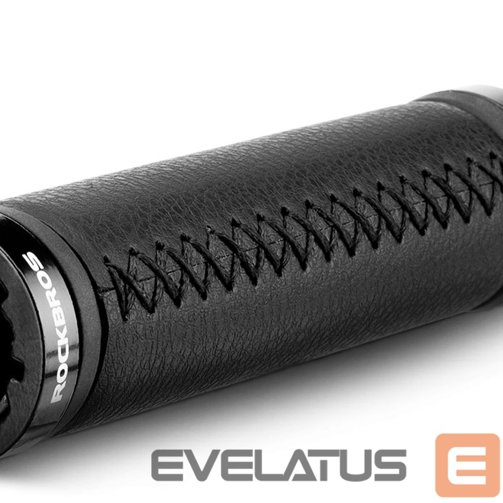 Dviračio priedas Rockbros Rockbros 40210003001 microfiber bicycle handlebar grips - black