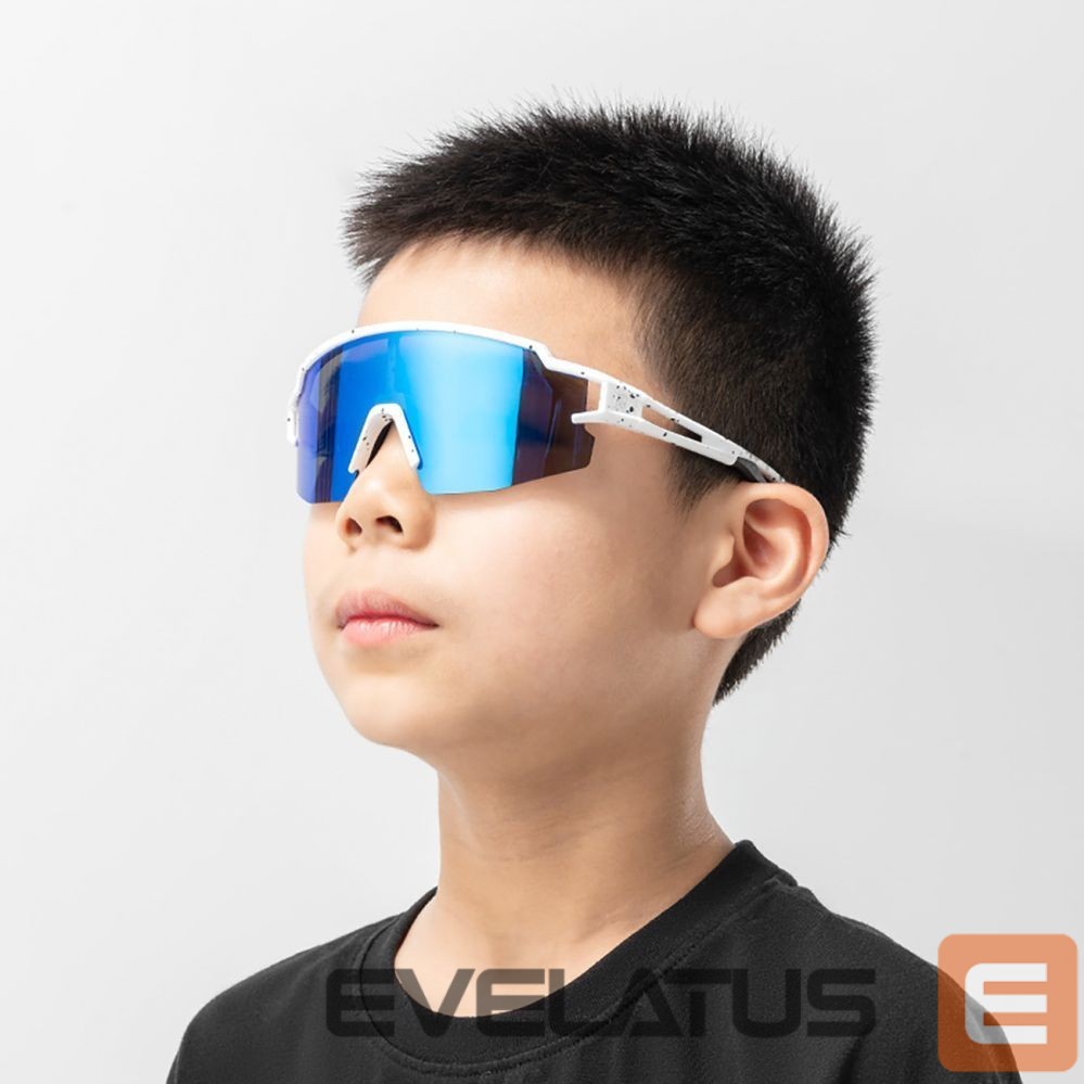 Kitos prekės Rockbros Rockbros Kids Cycling Glasses, Polarized, UV Protection, Children's - White