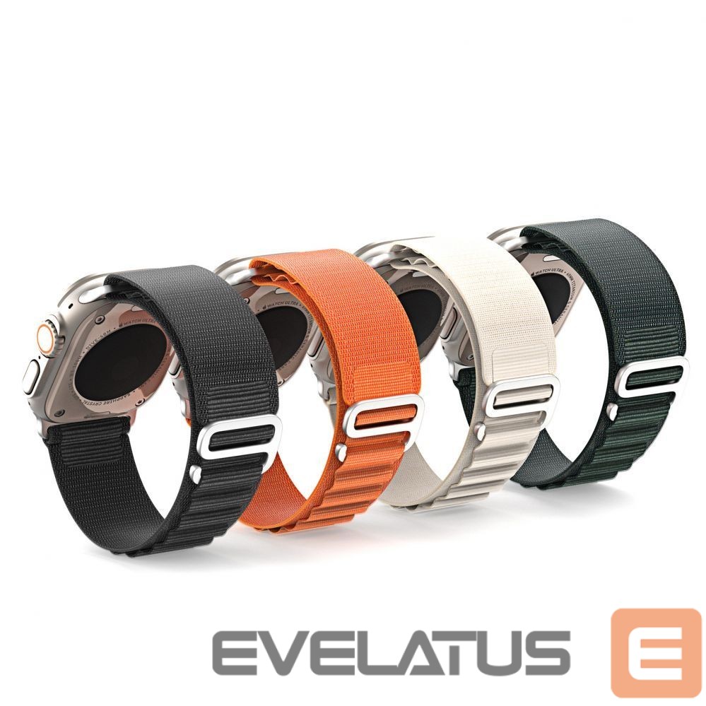 Dirželis Dux Ducis Apple Sport Buckle Strap for Apple Watch 42/44/45/46/49MM Starlight
