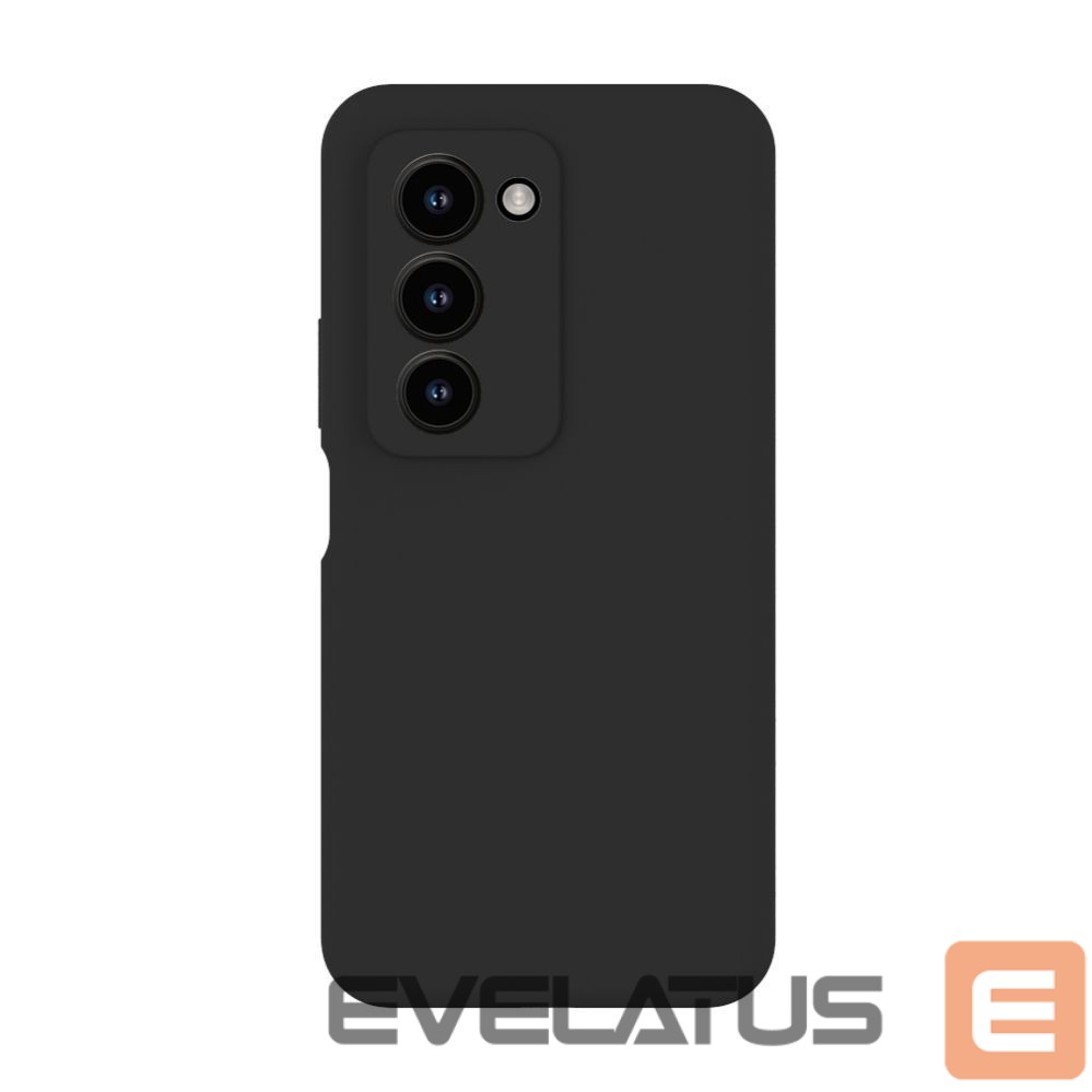 Nugarėlės dėklai Evelatus Xiaomi Redmi 15 4G Premium Magnetic Soft Touch Silicone Case Black