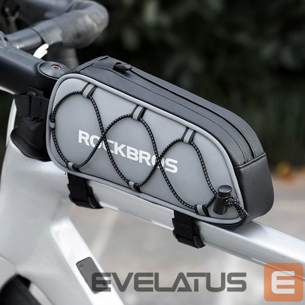 Dviračio priedas Rockbros Rockbros 3012010901 bicycle frame bag 0.9 l - silver