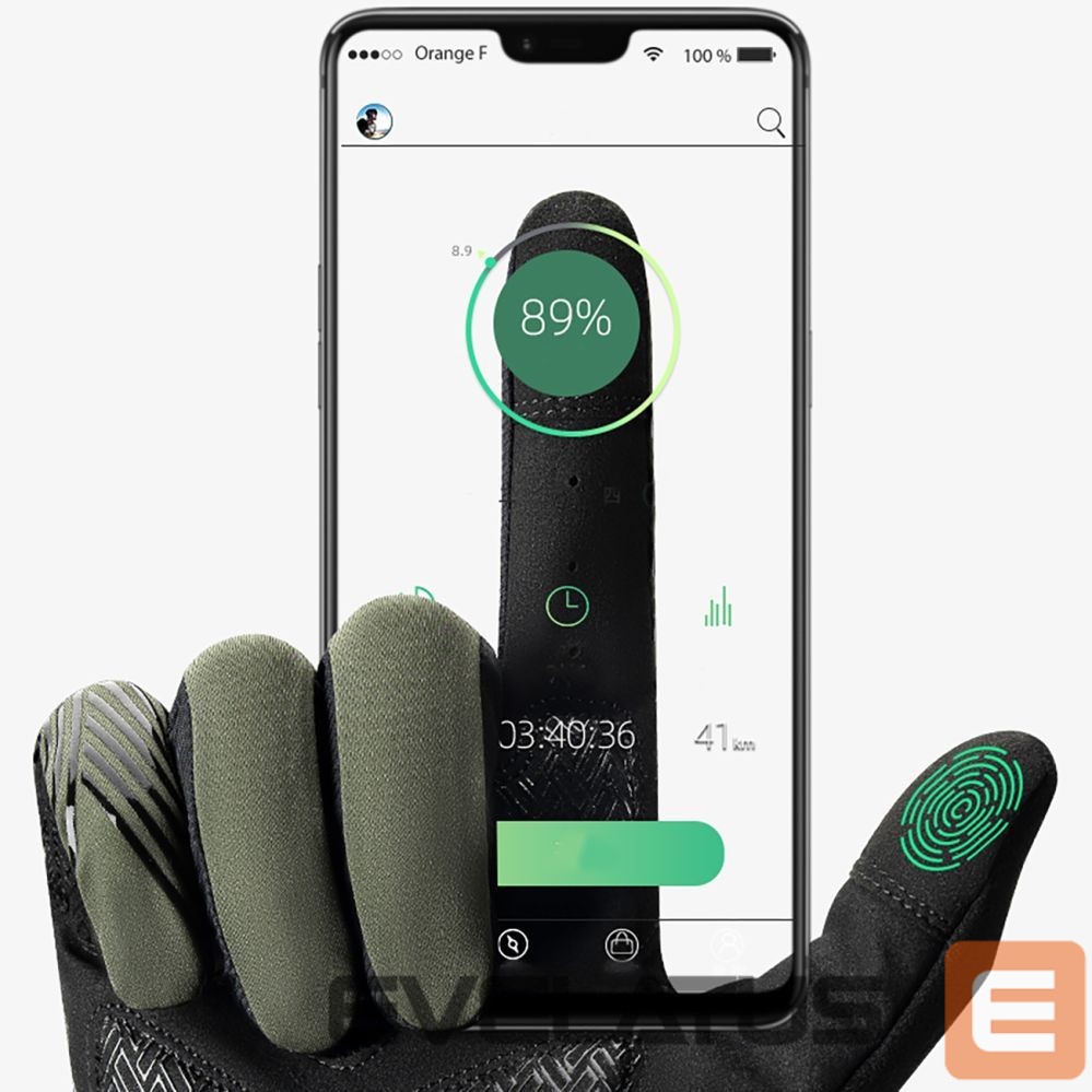 Dviračio priedas Rockbros Green \ XXL