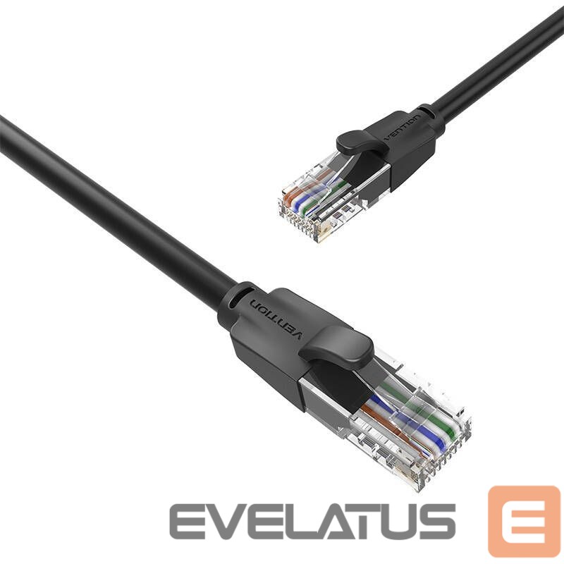 Kitas kompiuterio priedas Vention Kabel sieciowy UTP CAT6 Vention IBEBG RJ45 Ethernet 1000Mbps 1,5m czarny