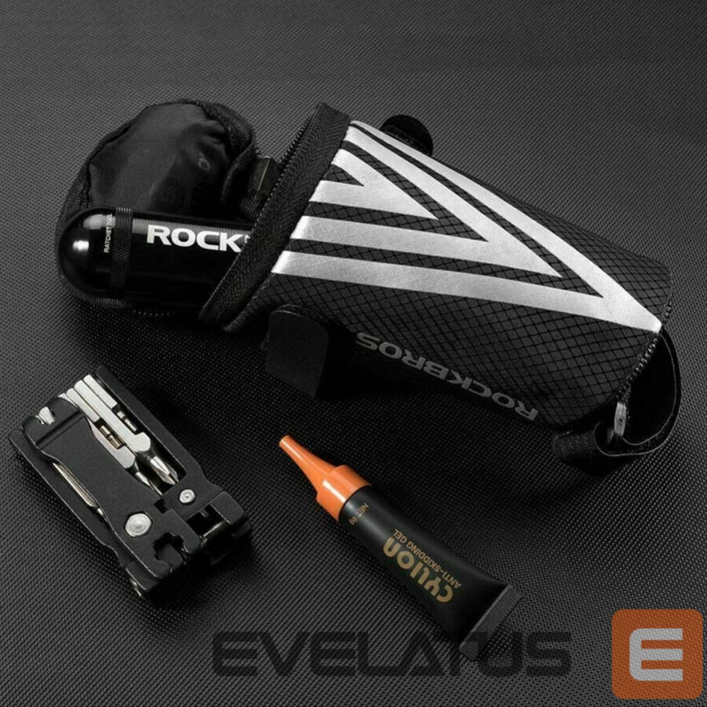 Dviračio priedas Rockbros Rockbros C28 bicycle bag under the saddle - black