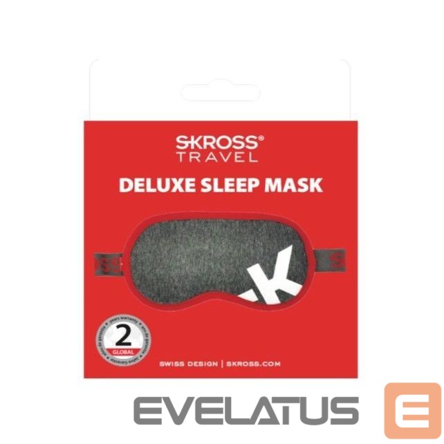 Kitos prekės Skross Deluxe Sleep Mask Dark Grey
