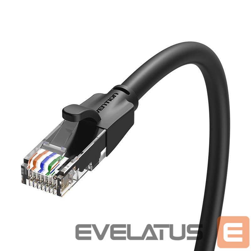 Kitas kompiuterio priedas Vention Kabel sieciowy UTP CAT6 Vention IBEBG RJ45 Ethernet 1000Mbps 1,5m czarny