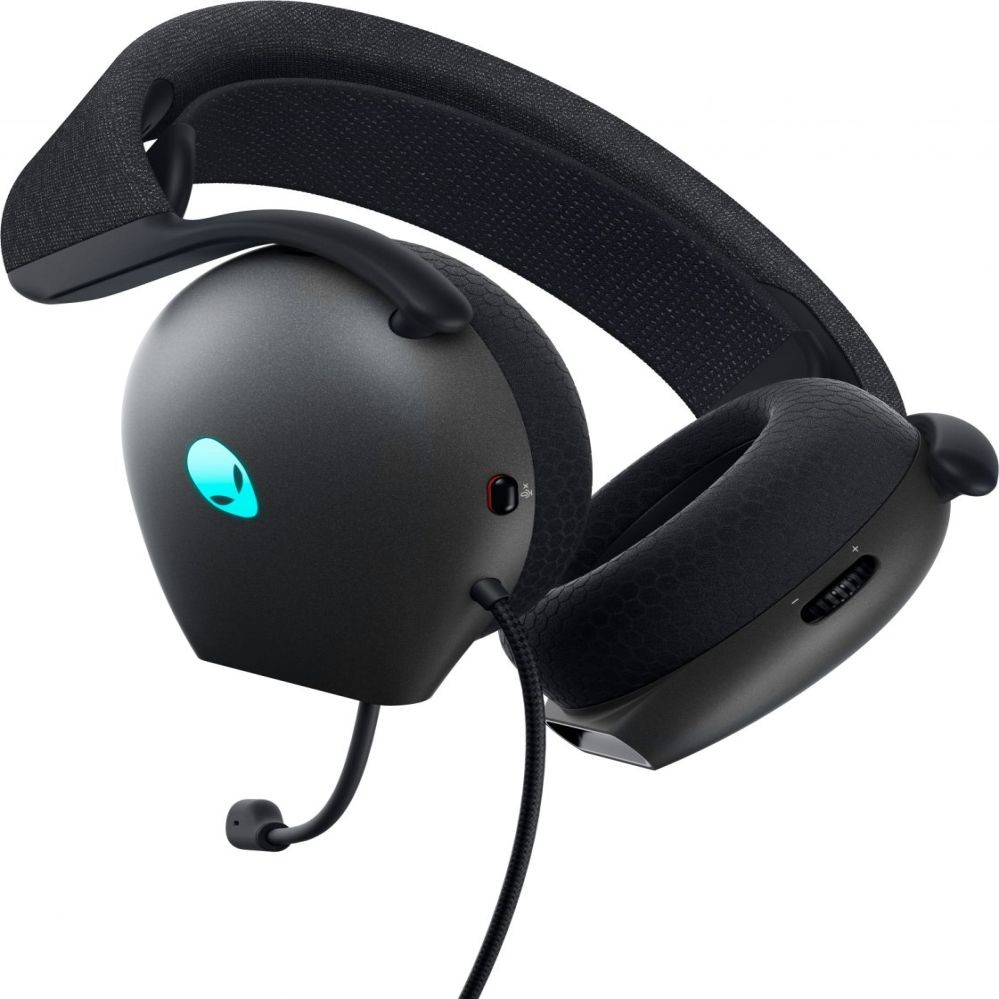 Belaidės ausinės Dell Alienware Wired Gaming Headset - AW520H (Dark Side of the Moon)