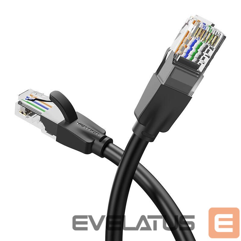 Kitas kompiuterio priedas Vention Kabel sieciowy UTP CAT6 Vention IBEBG RJ45 Ethernet 1000Mbps 1,5m czarny