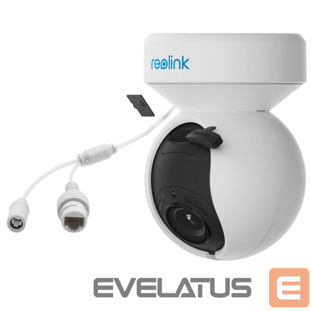 Internetinė kamera Reolink Smart WiFi Camera with Motion Spotlights E Series E540 PTZ 5 MP 2.8-8/F1.6 IP65 H.264 Micro SD, Max. 256 GB