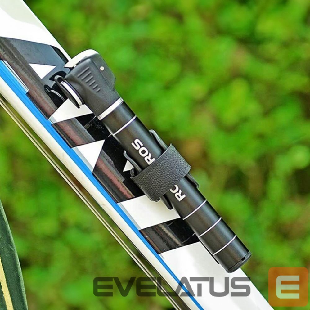 Dviračio priedas Rockbros Rockbros JG-1040B bicycle pump small - black