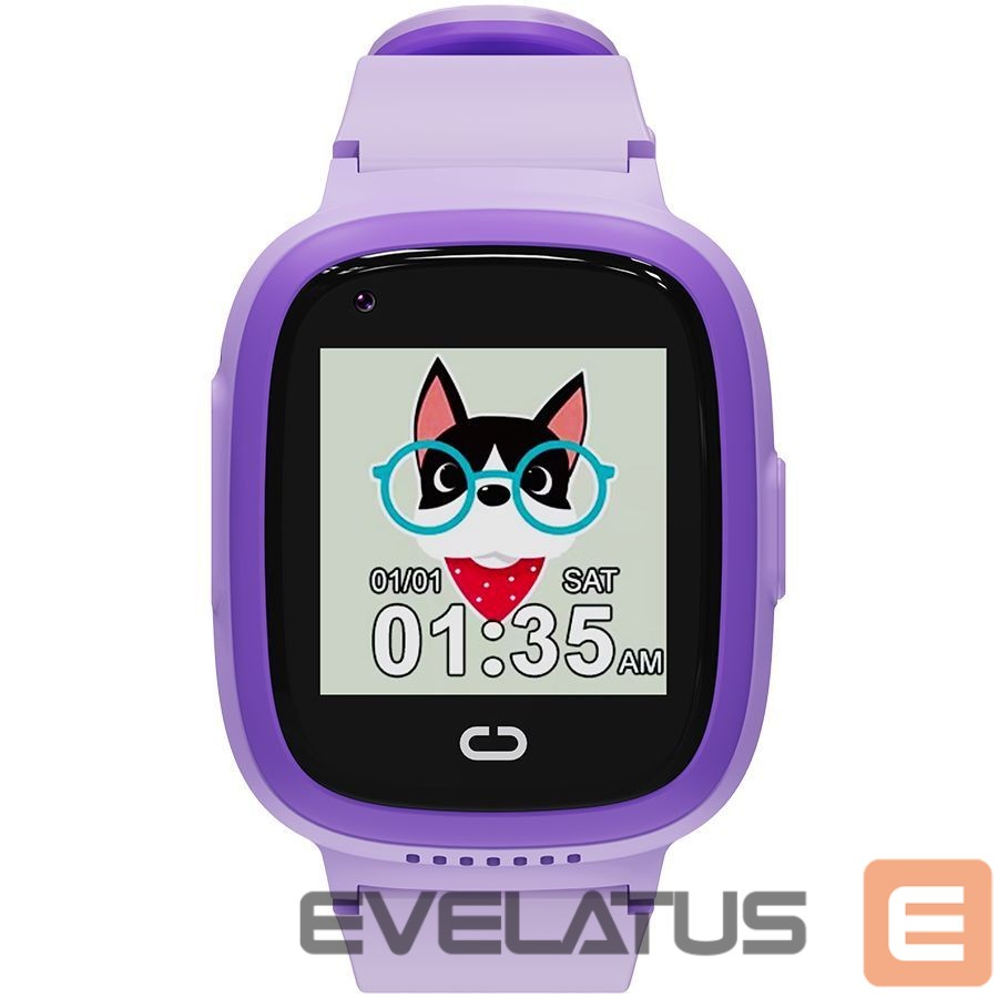 Išmanusis laikrodis Canyon CANYON kids watch Sunny KW-48 Video 4G GPS Games&Music Violet