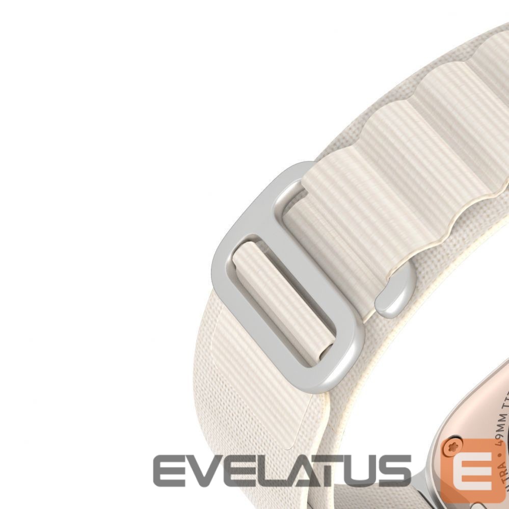 Dirželis Dux Ducis Apple Sport Buckle Strap for Apple Watch 42/44/45/46/49MM Starlight