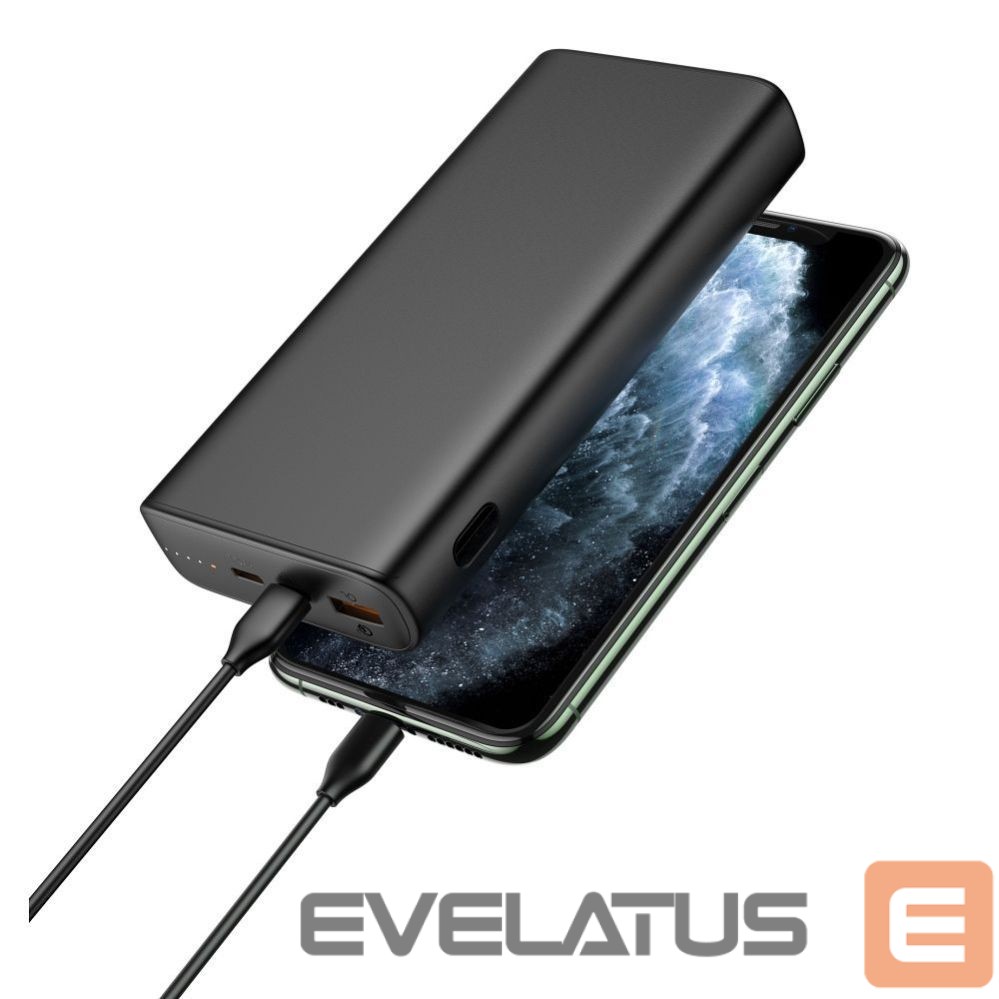 Išorinė baterija Veger Powerbank Veger T100 (W2032C-100) PD QC3.0 5A 100W 20000 mAh black