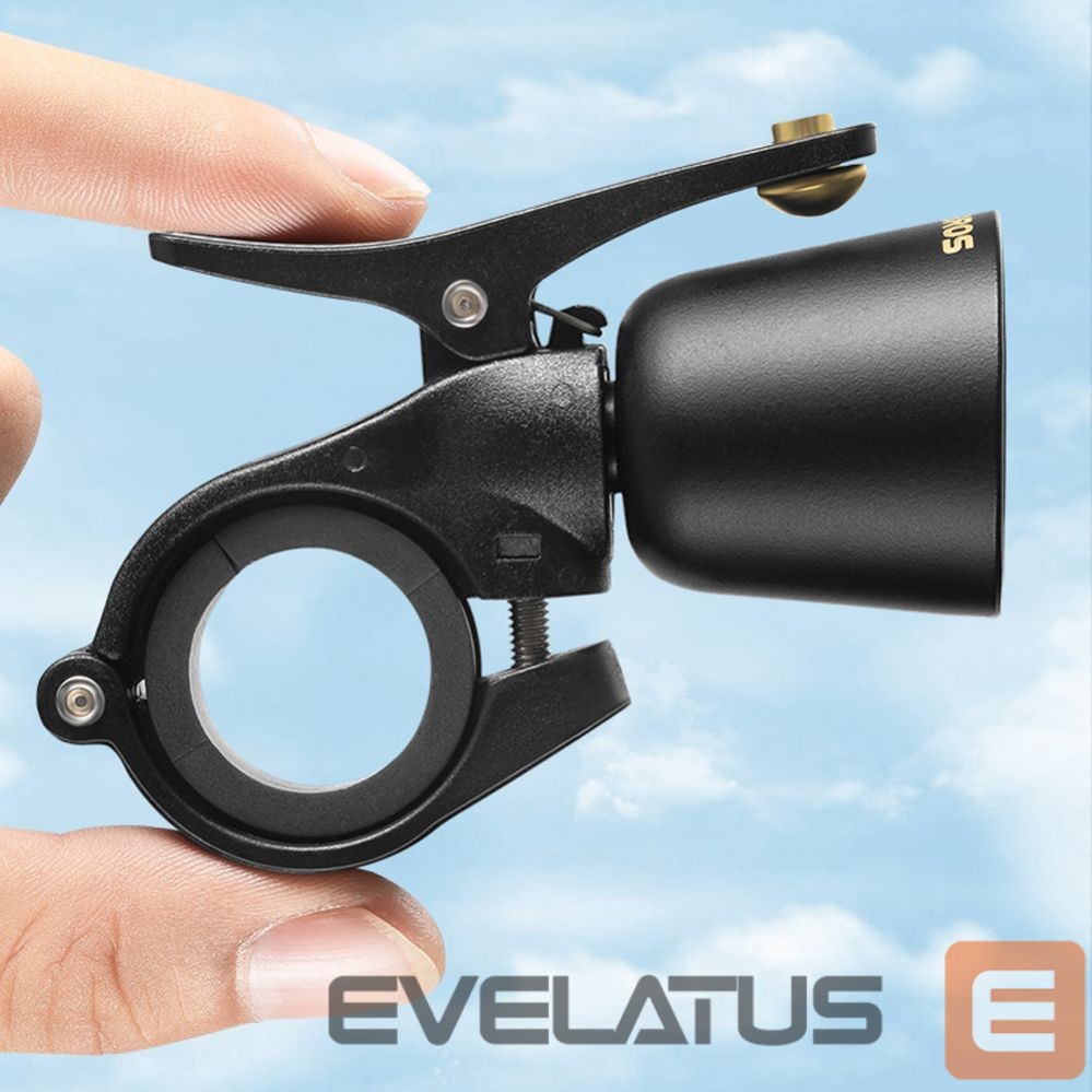 Kitas produktas Rockbros Rockbros 34210005001 bicycle bell - black