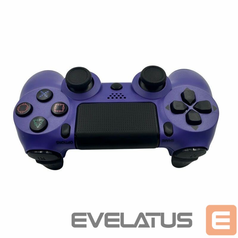 Valdiklis GameBox P4 Wireless Vibration Bluetooth Controller for Play Station 4 / PC / TV / TV Box Purple
