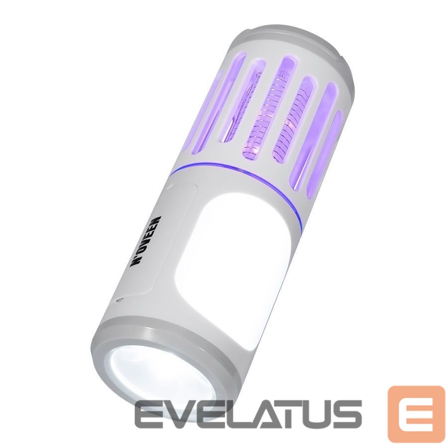 Kitas produktas Noveen Insect Killer Lamp 3in1 Lamp Flashlight Insect Killer Battery Powered ABS Body