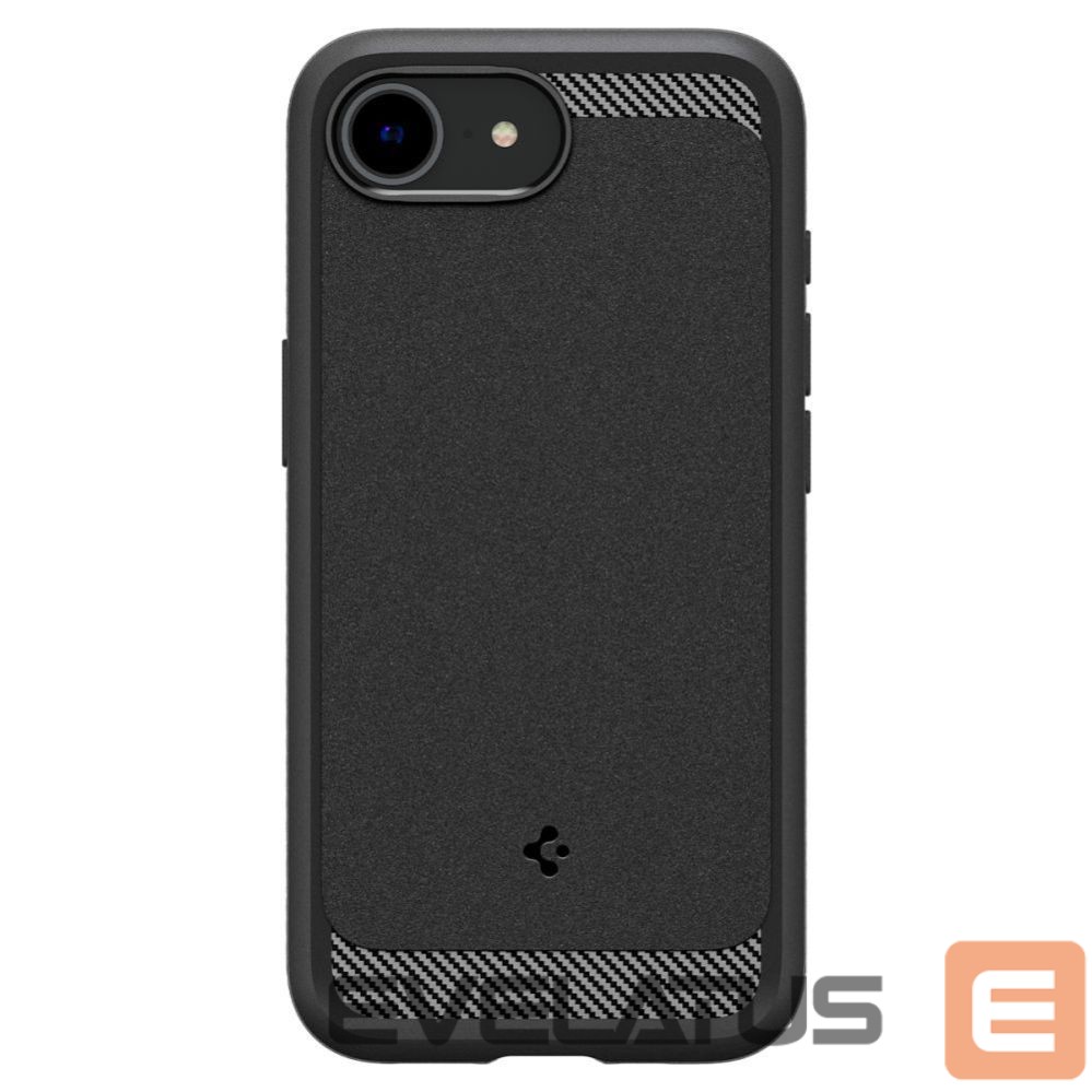 Nugarėlės dėklai Spigen Spigen Rugged Armor MagSafe case for iPhone 16e - black