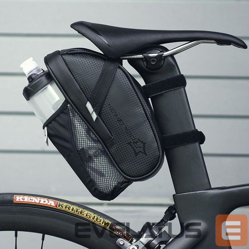 Dviračio priedas Rockbros Rockbros C7-1 waterproof bicycle bag with saddle mounting 1.5l - black