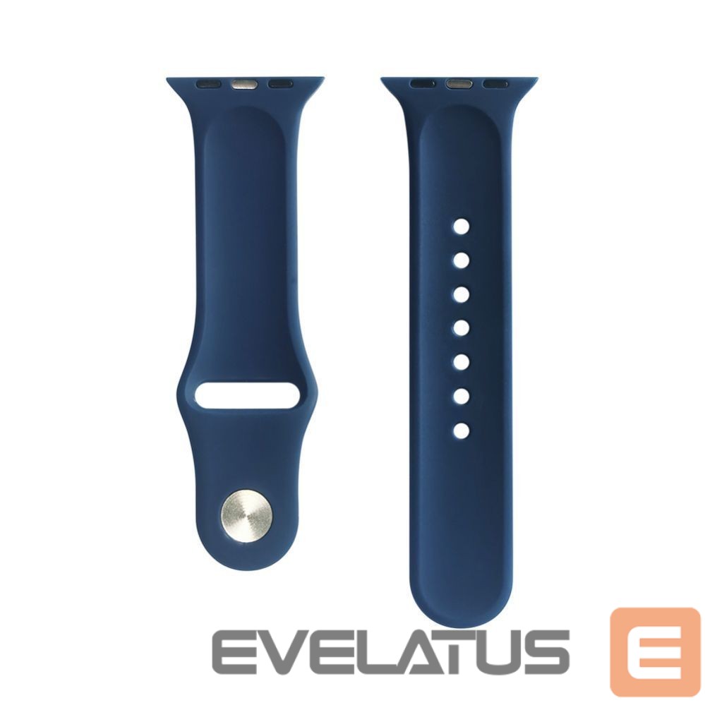 Dirželis Evelatus Apple Watch 42/44/45mm Silicone Loop Watch Straps (S/M 110mm) Blue