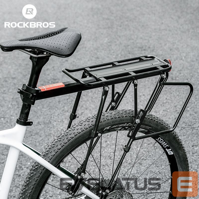 Dviračio priedas Rockbros Rockbros 33210004001 bicycle rack with shelf - black