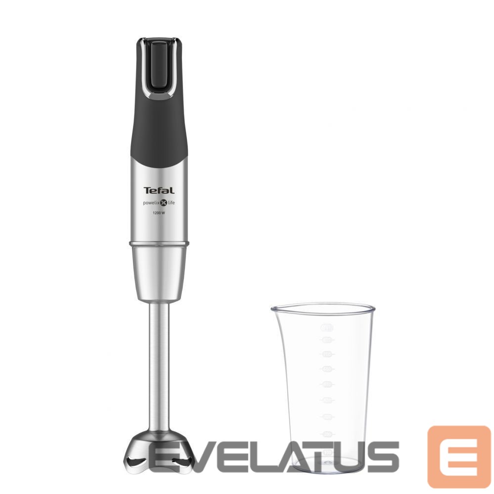 Maišytuvai ir maišytuvai TEFAL Blender Infinity Force Pro 5in1 HB95LD38 Hand Blender, 1200 W, Number of speeds Variable, Black/Stainless steel