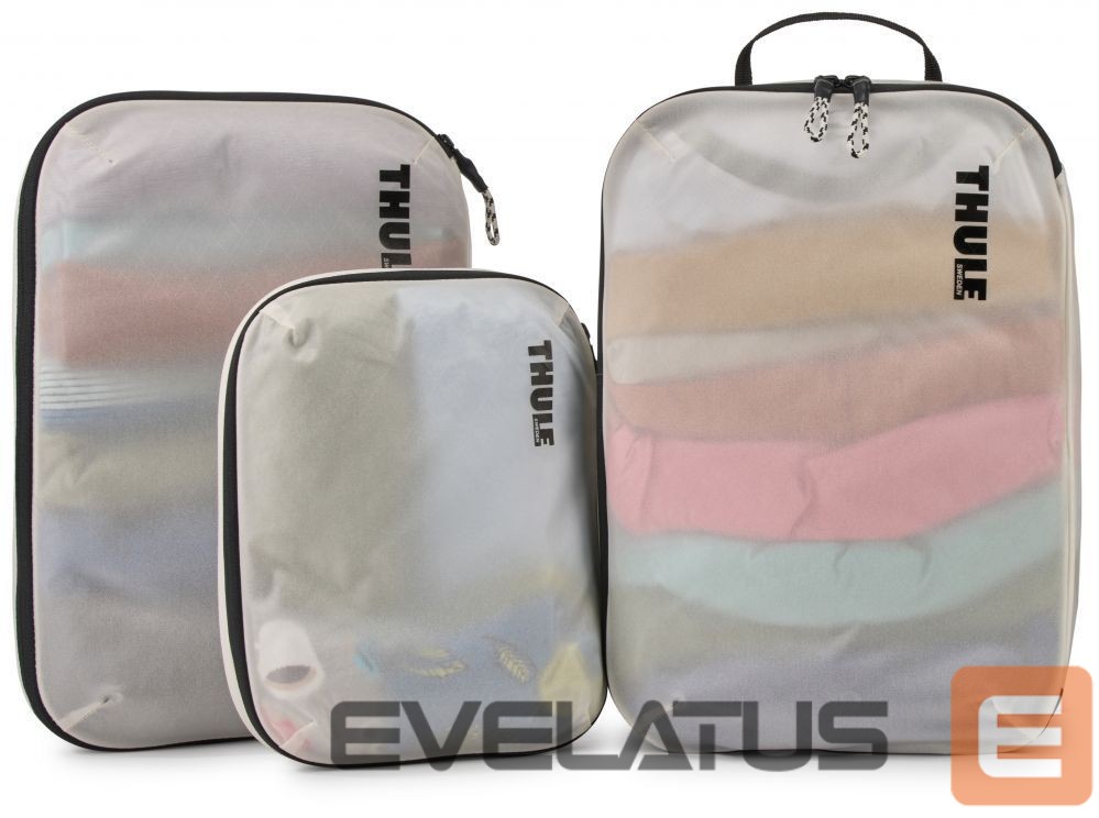 Nešiojamojo kompiuterio krepšys Thule Compression Cube Set White