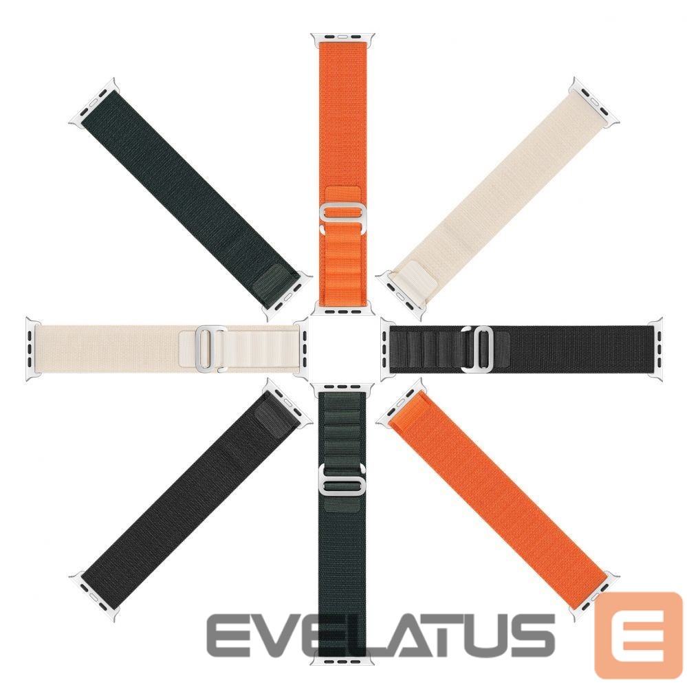 Dirželis Dux Ducis Apple Sport Buckle Strap for Apple Watch 42/44/45/46/49MM Starlight