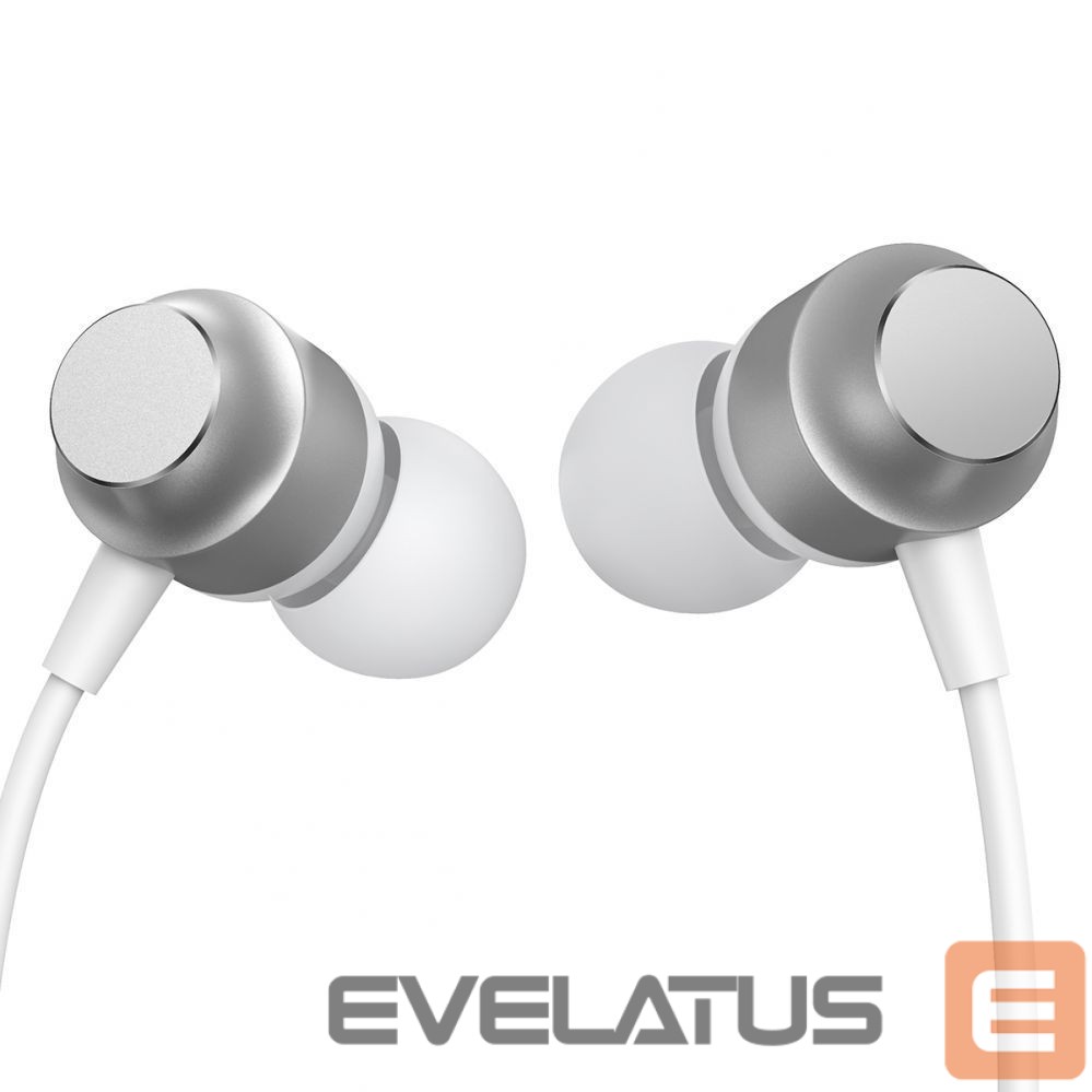 laidiniai garsiakalbiai Joyroom JR-EC06 In-Ear Metal Wired Earbuds 10mm Silver